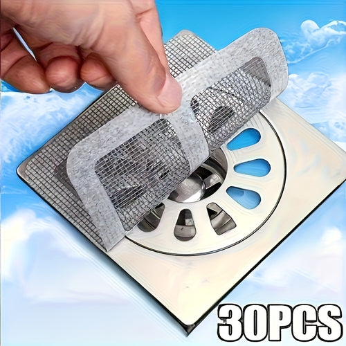 120 High-quality Disposable Drainage Filters - Effective Hair Catchers, Bathroom And Kitchen Sink Plugs, Anti Clogging Devices, Easy to Clean, Reusable, And Space Saving Designs