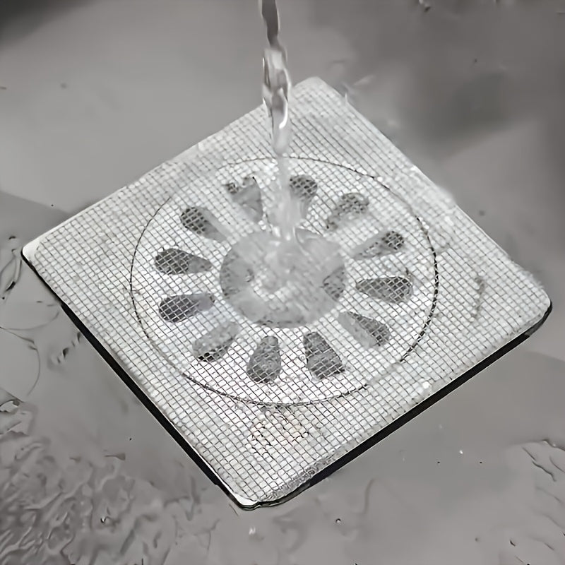 120 High-quality Disposable Drainage Filters - Effective Hair Catchers, Bathroom And Kitchen Sink Plugs, Anti Clogging Devices, Easy to Clean, Reusable, And Space Saving Designs